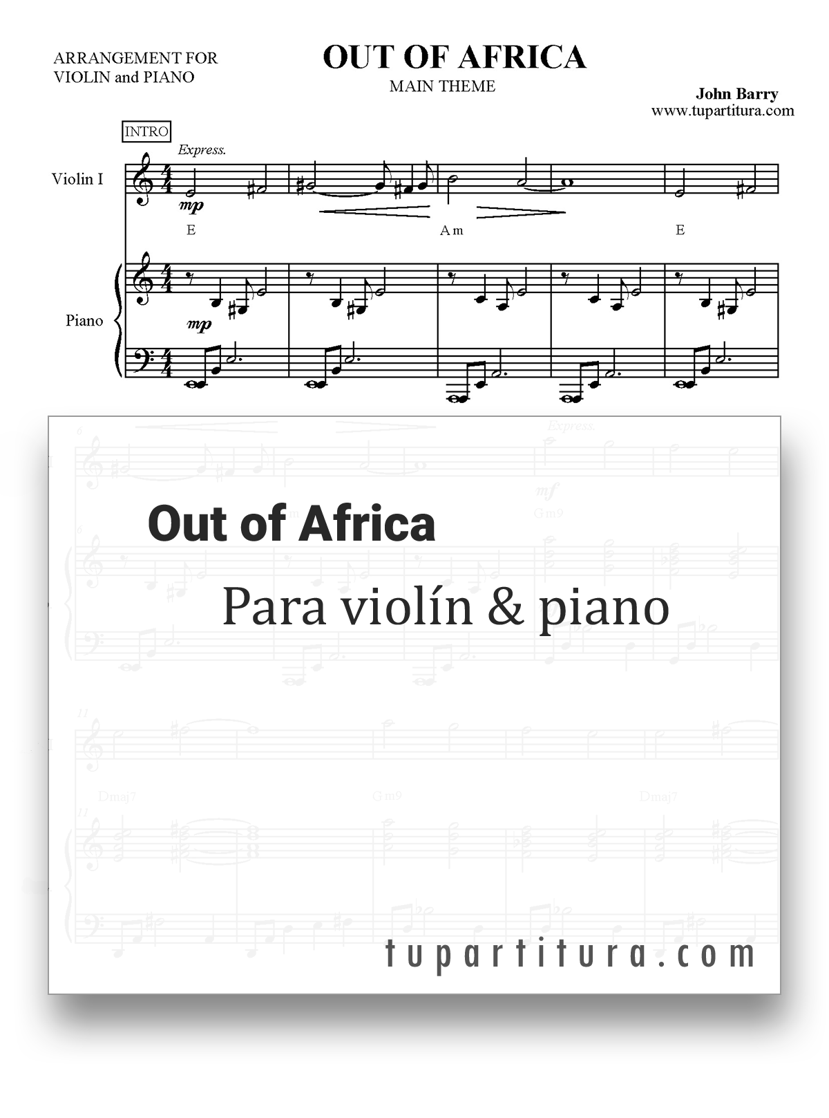 Out of Africa